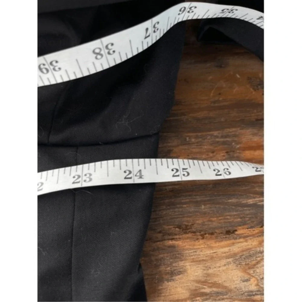 Joseph Abboud‎ Black Tie Blazer 46 Long Loro Piana Wool Tuxedo Jacket